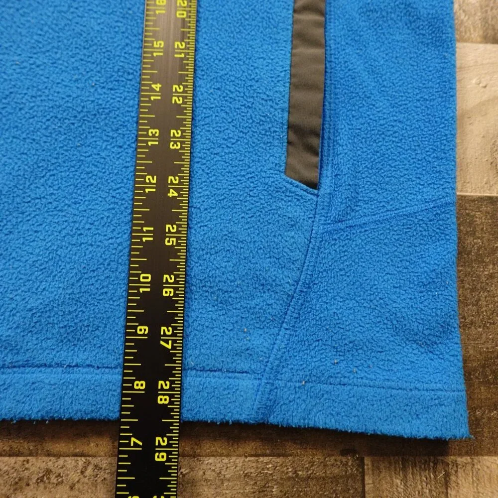 The North Face Fleece full zip jacket men's‎ XXL blue